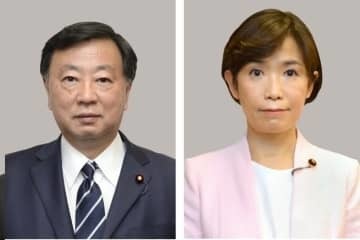 松野博一官房長官、堀内詔子五輪相