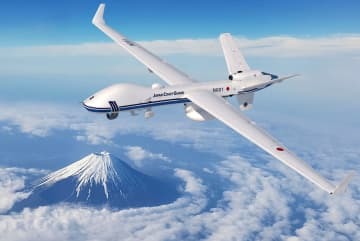 海上保安庁が導入を決めた大型無人航空機「シーガーディアン」のイメージ（同庁提供）