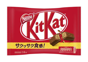 内容量が14枚入りから13枚となる「キットカット　ミニ」