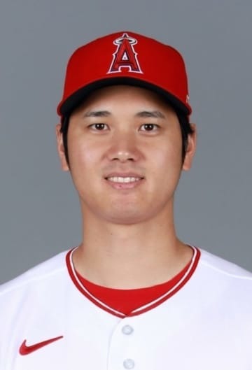エンゼルスの大谷翔平（ゲッティ＝共同）