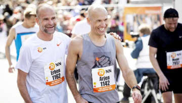 38歳ロッベン、42.195kmの初マラソン完走！そのタイムは