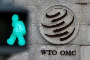 WTO本部＝2020年、ジュネーブ（ロイター＝共同）