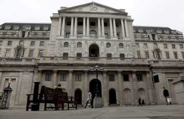 英中央銀行イングランド銀行＝2020年、ロンドン（ロイター＝共同）