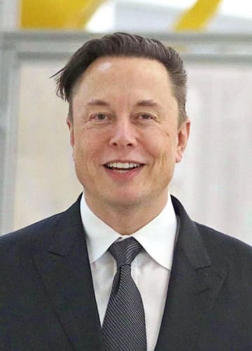 米テスラのイーロン・マスクCEO（ゲッティ＝共同）