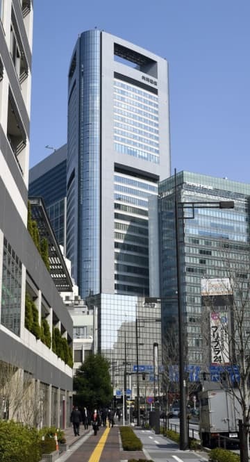 共同通信社本社ビル＝東京都港区東新橋