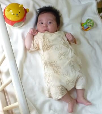 生後間もない赤ちゃん