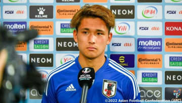 松木玖生、“日韓戦”決定に「タフな戦いになる」