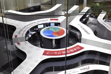 東京証券取引所＝東京都中央区