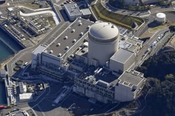 関西電力美浜原発3号機＝福井県美浜町