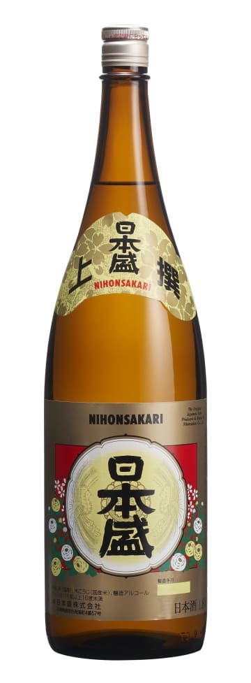 日本盛が値上げする「日本盛　上撰　1.8リットル瓶」