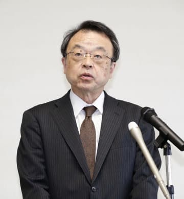 検事総長退官で記者会見する林真琴氏＝24日午前、東京・霞が関