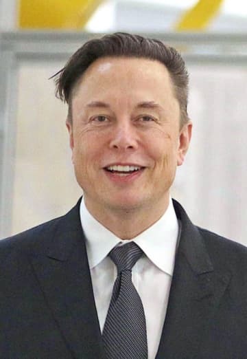 米テスラのイーロン・マスクCEO（ゲッティ＝共同）