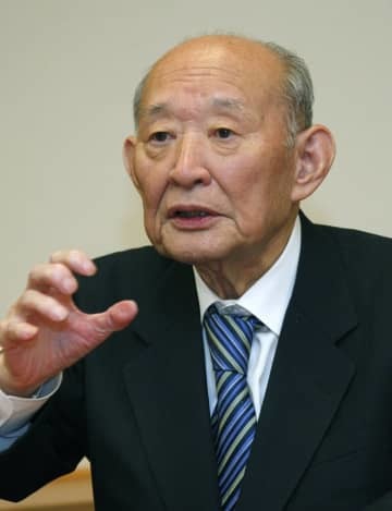 死去した藤井裕久元財務相