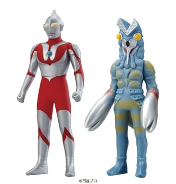 バンダイの「ウルトラマン」シリーズの人形