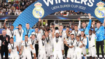 UEFAスーパー杯、レアルが2-0勝利！先制点はCKからアラバ