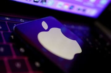 アップルのロゴ（ロイター＝共同）