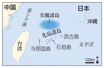 沖縄・先島諸島、尖閣諸島、中国、台湾