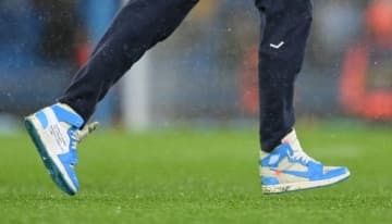 怪物ハーランド、あの「NIKEエアジョーダン コラボモデル」を履く