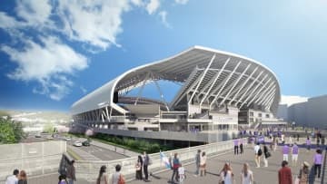 2冠を狙うサンフレッチェ広島！建設中の「3万人収容新スタジアム」は今こんな感じ
