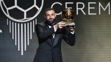 2022バロンドールはベンゼマが受賞！全受賞者とランキングがこちら