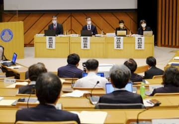 任命拒否問題を議論した日本学術会議総会＝4月、東京都港区