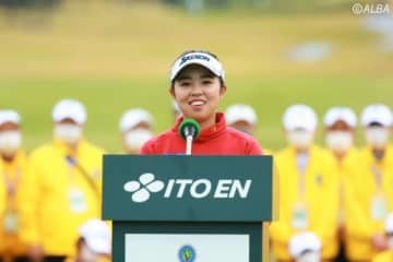 日本勢3番手に浮上した山下美夢有（撮影：福田文平)