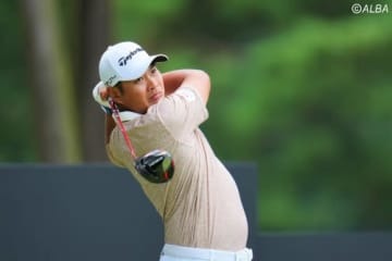 久常涼は出場権獲得圏内で最終ラウンドへ（撮影：岩本芳弘)