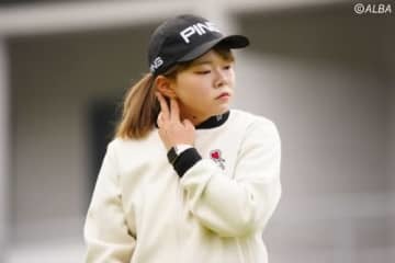 ホロ苦いレギュラーツアーデビューとなった渋野暉璃子（撮影：鈴木祥)