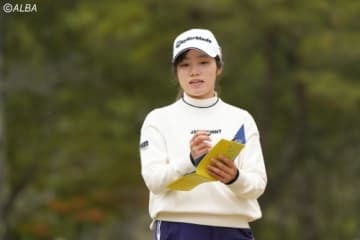 “アマチュア”の藤井美羽が3アンダー好発進（撮影：鈴木祥)