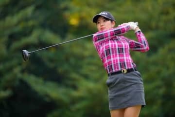 首位タイで第2ラウンドを終えた蛭田みな美（写真は京都レディース）（撮影：GettyImages)