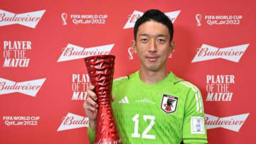 W杯ドイツ戦MVPの権田修一、「日本代表2位」の記録だった