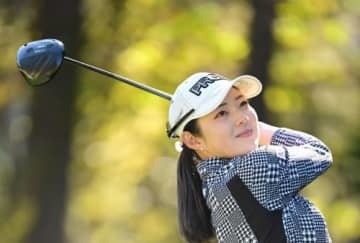 単独首位に浮上した辻梨恵（撮影：GettyImages)