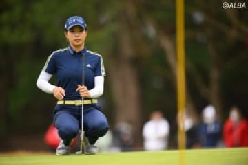 渋野日向子はムービングデーをパーでスタート（撮影：佐々木啓)