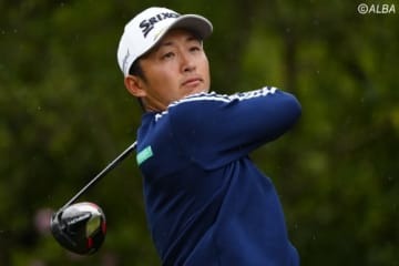 岩崎亜久竜がツアー初優勝に一歩ずつ近づいている（撮影：鈴木祥)