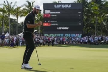 LIVの顔となったダスティン・ジョンソン　メキシコでプレーが見られるかも？（撮影：GettyImages)