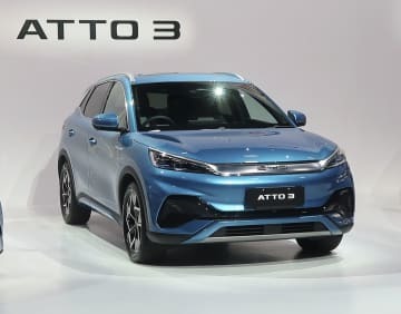 BYDが日本で発売するEV「ATTO　3」