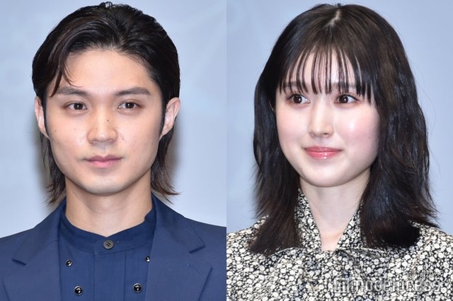 「TikTok TOHO Film Festival 2022」完成披露イベントに出席した磯村勇斗、福本莉子（C）モデルプレス