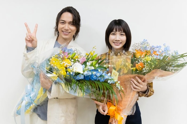 山崎育三郎、松本穂香（C）テレビ朝日