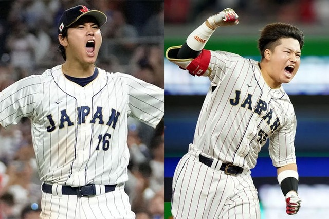 大谷翔平選手、村上宗隆選手／Photo by Getty Images