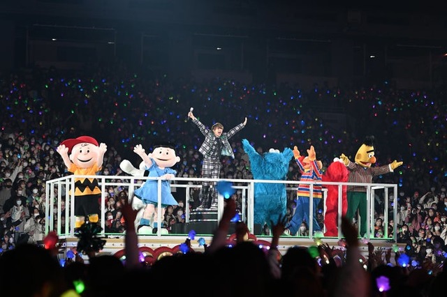 「Nissy Entertainment 4th LIVE ～DOME TOUR～at TOKYO DOME 2023.2.17」モデルプレス独占カット（C）TM ＆ （C）2023 Sesame Workshop、（C）2023 Peanuts Worldwide LLC、（C）TM ＆ （C） Universal Studios. All rights reserved