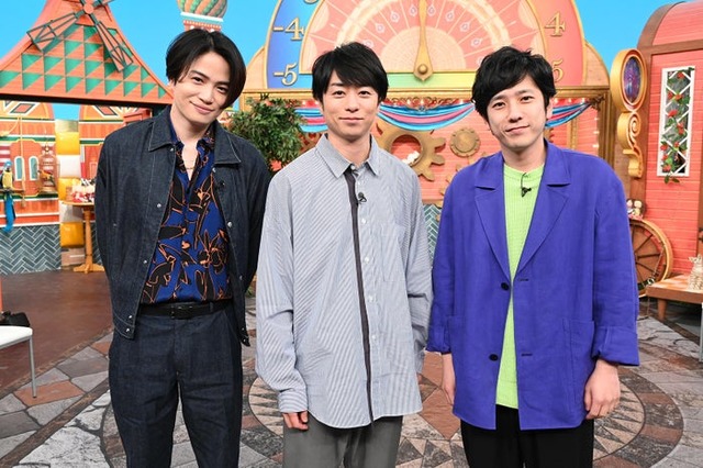 （左から）菊池風磨、櫻井翔、二宮和也（C）日本テレビ