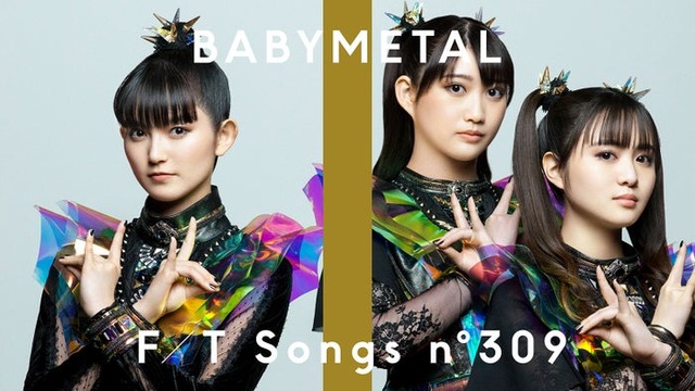 BABYMETAL（左から）SU-METAL、MOMOMETAL、MOAMETAL（提供写真）