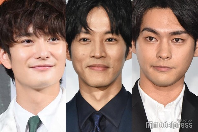 岡田将生、松坂桃李 、柳楽優弥（C）モデルプレス