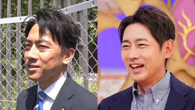 小泉進次郎、小泉孝太郎（C）日本テレビ