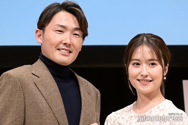 源田壮亮選手、衛藤美彩 （C）モデルプレス