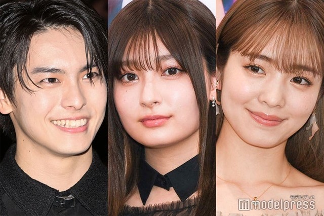 高野洸、吉川愛、横田真悠（C）モデルプレス