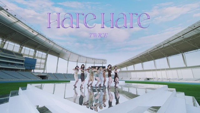 TWICE「Hare Hare」サムネイル（提供写真）