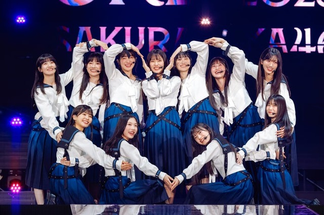 櫻坂46・3期生「櫻坂46 3rd TOUR 2023」撮影：上山陽介