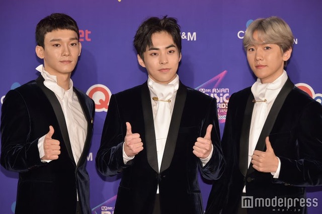 EXO-CBX「2017 MAMA in Japan」レッドカーペットに登場 （C）モデルプレス