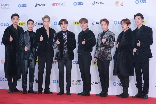 EXO／Photo by Getty Images （C）モデルプレス